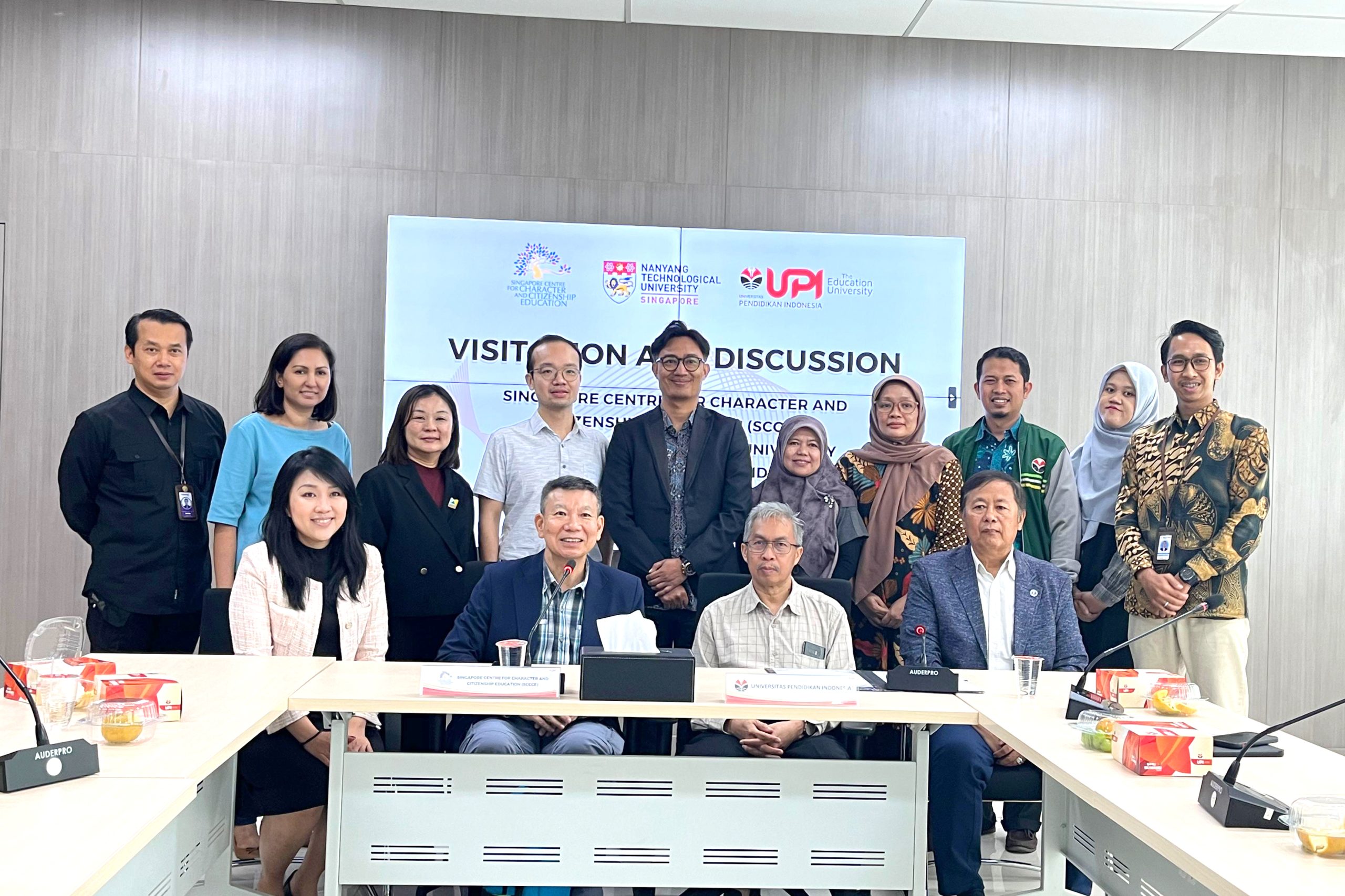 Kunjungan dan Diskusi: Kolaborasi SCCCE NTU dan GCC Indonesia, Membangun Generasi Berkarakter Global