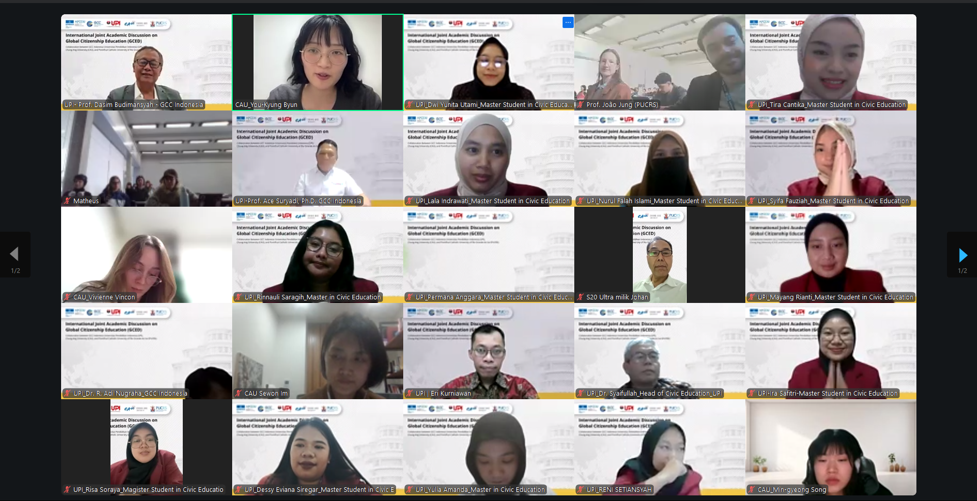 Kolaborasi Internasional UPI–CAU–PUCRS Perkuat Pembelajaran Global Citizenship Education